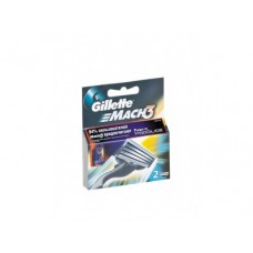 Кассеты для бритвенного станка GILLETTE mach3 , 2шт