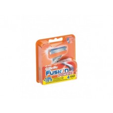 Кассета для станка GILLETTE fusion power, 4шт
