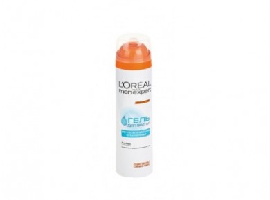 Гель для бритья LOREAL men expert для чувствительной кожи, гипоаллергенный, 200 мл
