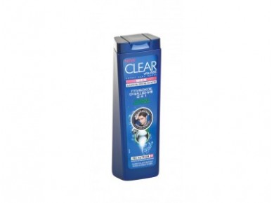 Шампунь CLEAR VITA ABE для мужчин 2в1 глубокое очищение, 400мл