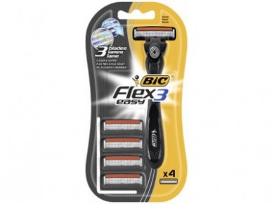 Бритва BIC easy black +4 катриджа