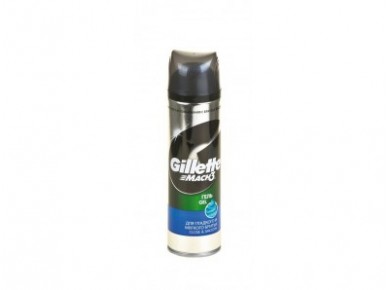 Гель для бритья GILLETTE mach3 гладкость и мягкость, 200 мл