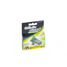 Кассеты сменные для бритья GILLETTE mach3 sens ,  4шт