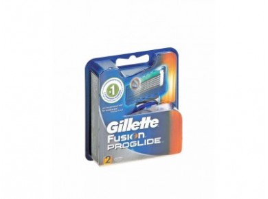Кассеты сменные для бритья GILLETTE fusion proglide, 2шт