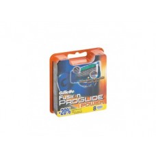 Кассеты сменные для бритья GILLETTE fusion proglide  power, 8шт