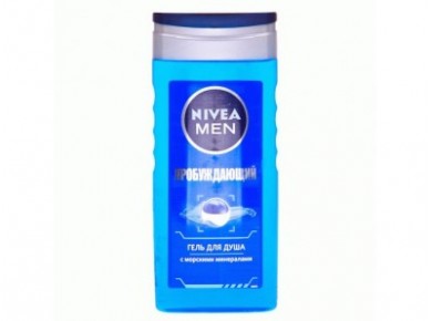 Гель для душа NIVEA for Men Пробуждающий, 250мл