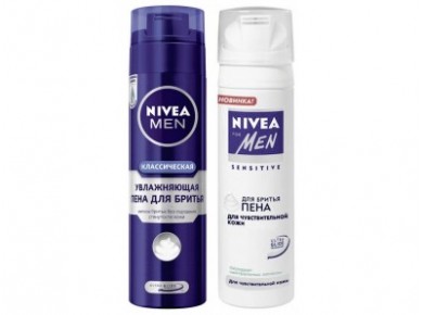Пена для бритья NIVEA for men, 200мл