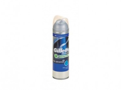 Гель для бритья GILLETTE для чувствительной кожи, 200 мл