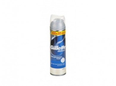 Пена для бритья GILLETTE для чувствительной кожи, 250мл