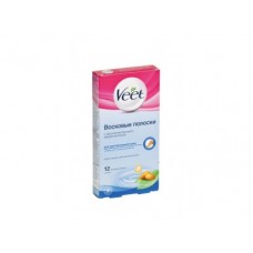 Восковые полоски VEET для чувствительной кожи, 12шт