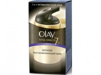 Ночной крем OLAY total effects, 50мл