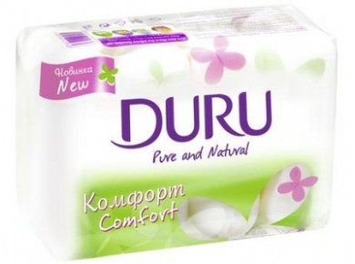 Мыло DURU pure@natural, 4х85г