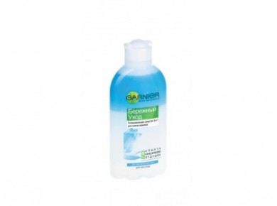 Средство для снятия макияжа GARNIER skin naturals бережный уход, 200 мл