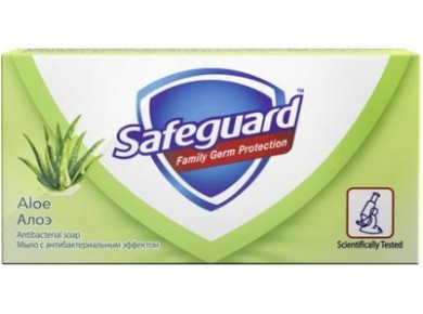 Мыло SAFEGUARD антибактериальное алоэ, 100 г
