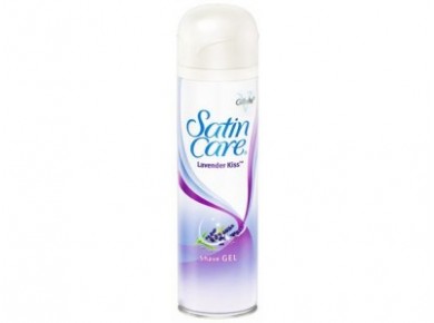 Гель для бритья GILLETTE satin care лаванда, 200мл