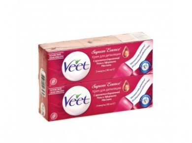 Крем для депиляции VEET бархатная роза, 90мл