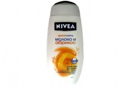 Крем-гель для душа NIVEA Молоко и Абрикос, 750мл