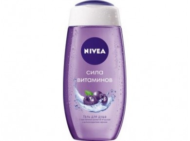 Гель для душа NIVEA Сила витаминов, 250мл