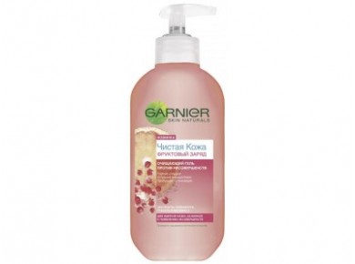 Гель GARNIER Skin naturals Чистая кожа Фруктовый заряд, 200мл