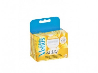 Кассеты сменные для бритья VENUS+olay, 4шт