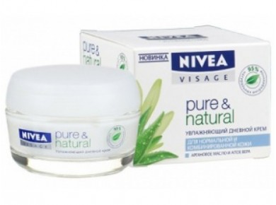 Крем дневной NIVEA PURE&NATURAL, 50мл