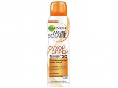 Сухой cпрей GARNIER Ambre Solaire SPF30, 200мл