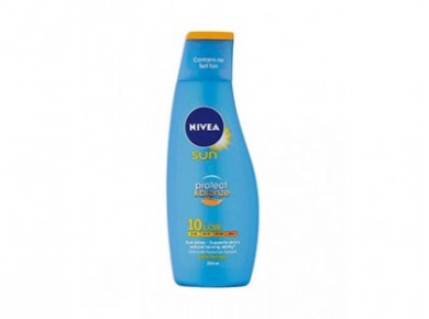 Лосьон солнцезащитный NIVEA Защита и Загар Spf 10, 200мл