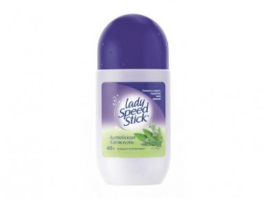 Дезодорант-антиперспирант LADY SPEED STICK 24/7 роликовый Алтайская свежесть, 50 мл