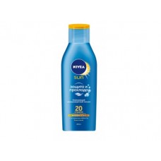 Солнцезащитный лосьон NIVEA Защита и прохлада SPF20, 200мл