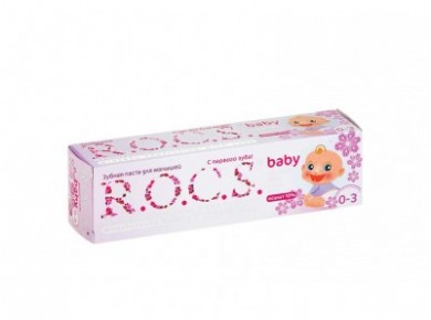 Зубная паста ROCS для малышей, 45г