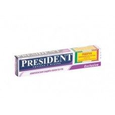 Зубная паста PRESIDENT Exclusive, 75мл