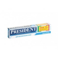 Зубная паста PRESIDENT Sensitive, 75мл