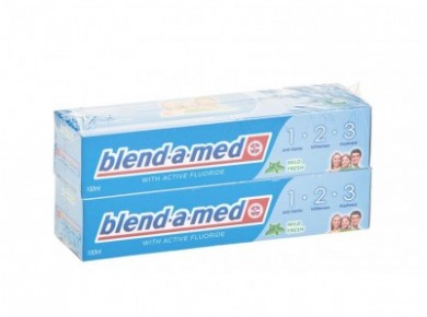 Зубная паста BLEND-A-MED зd-эффект антикариес отбеливающая свежесть, 100мл
