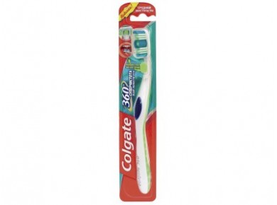 Зубная щетка COLGATE 360 средняя