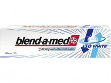 Зубная паста BLEND-A-MED 3d white, 100 мл