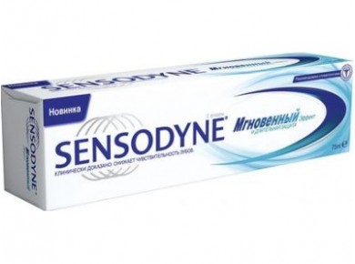 Зубная паста SENSODYNE Мгновенный эффект, 75мл