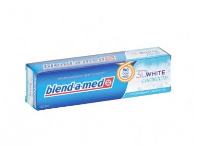 Зубная паста BLEND-A-MED 3d Свежая прохлада, 100мл