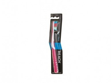 Зубная щетка REACH floss clean, средняя жесткость