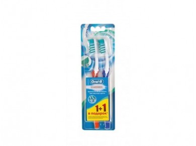 Зубная щетка ORAL-B 40 , средняя жесткость, 2 шт