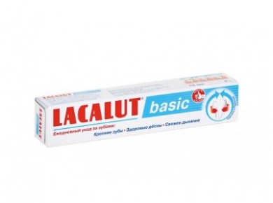Зубная паста LACALUT basic, 75 мл