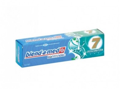 Зубная паста BLEND-A-MED комплит 7+ополаскиватель, 100 мл