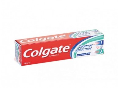 Зубная паста COLGATE triple action, 100 мл