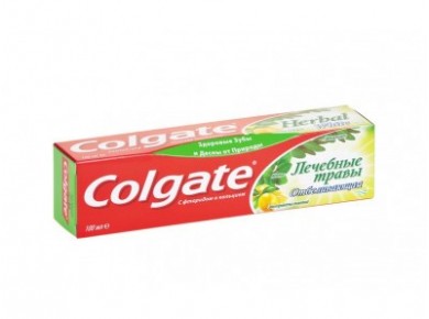 Зубная паста COLGATE лечебные травы отбеливающая, 100 мл