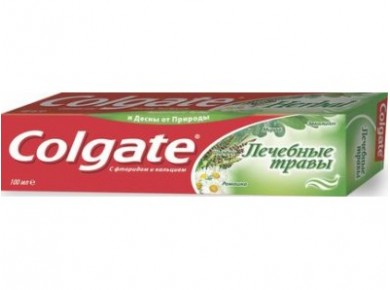 Зубная паста COLGATE лечебные травы, 100г