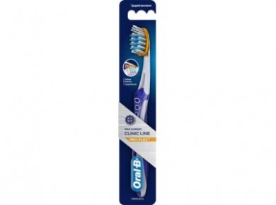 Зубная щетка ORAL-B Pro-Expert Clinic Line Pro-Flex, средняя жесткость