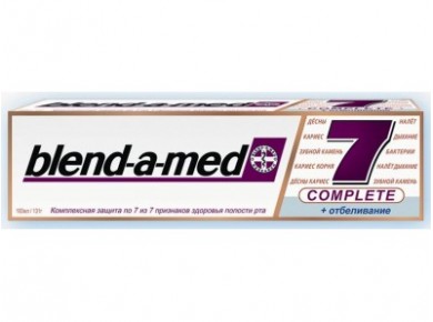 Зубная паста BLEND-A-MED отбеливающая, 100мл