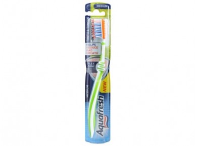 Зубная щетка AQUAFRESH t&t +interd средняя жесткость