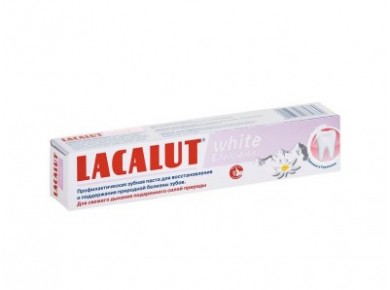 Зубная паста LACALUT white edelweiss, 75мл