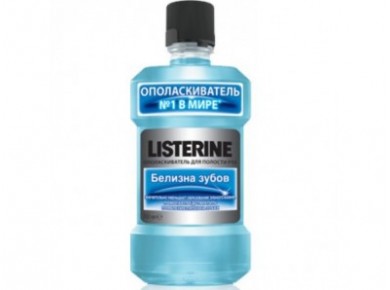 Ополаскиватель для полости рта LISTERINE Белизна зубов, 250мл