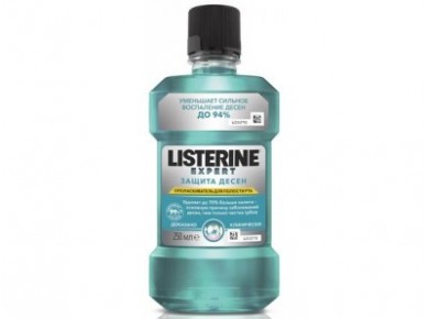 Ополаскиватель для полости рта LISTERINE Защита десен, 250мл